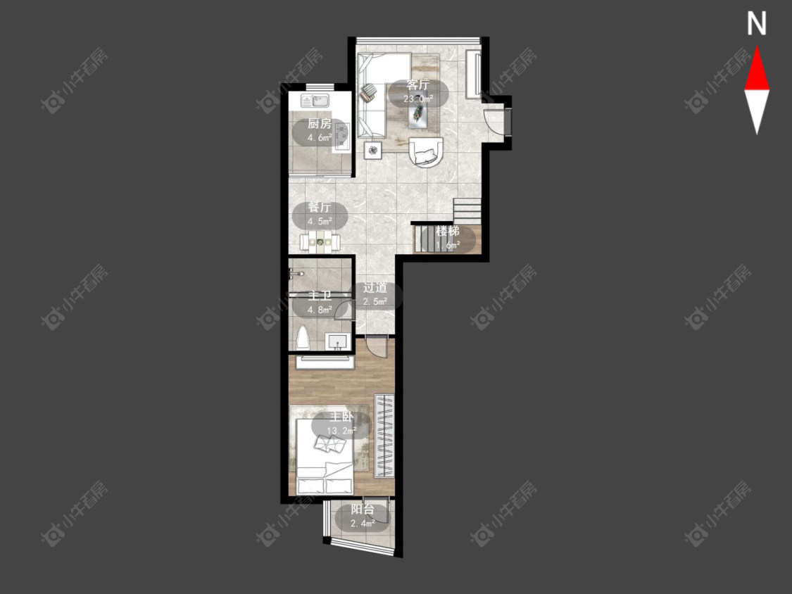 常州怀德苑在售二手房源户型图_小牛看房