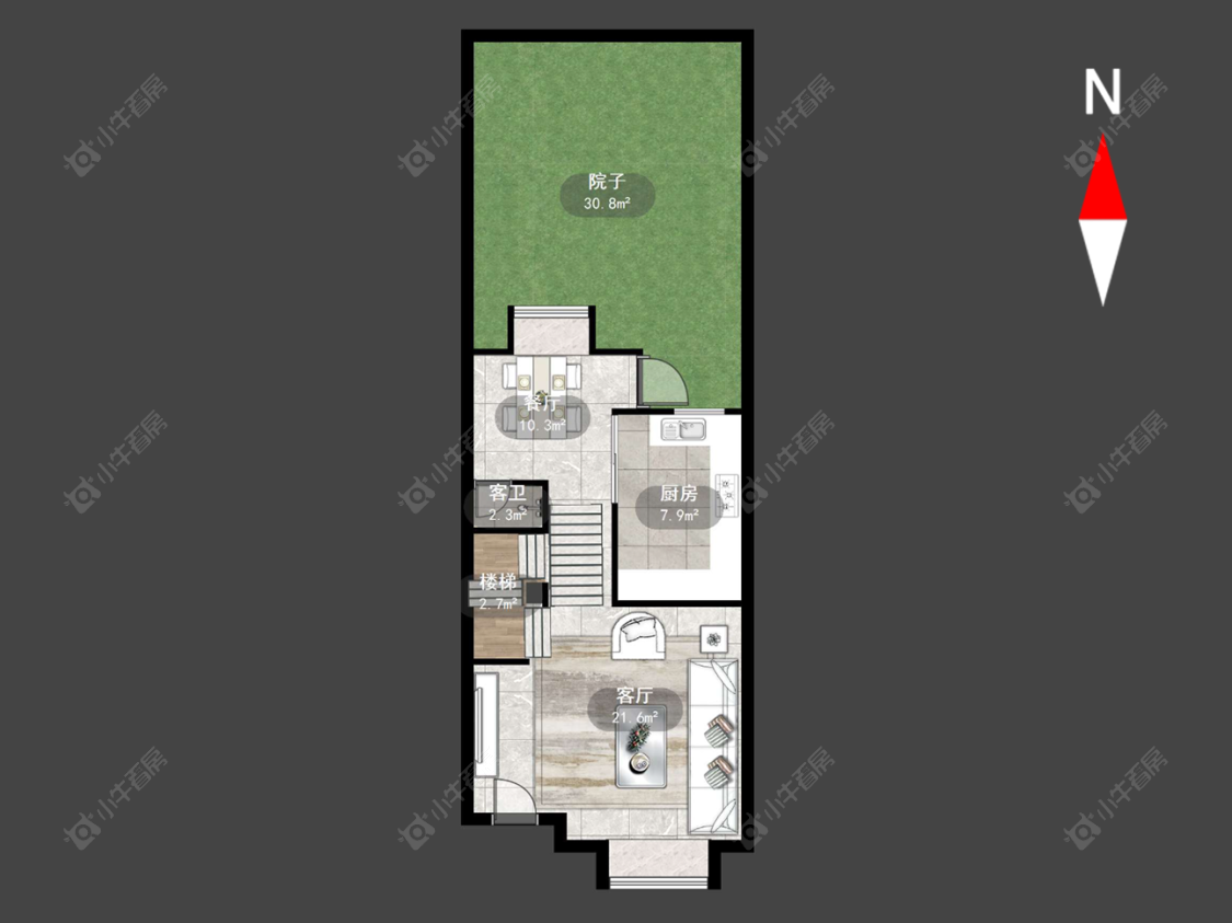 常州东渡海派青城在售二手房源户型图_小牛看房