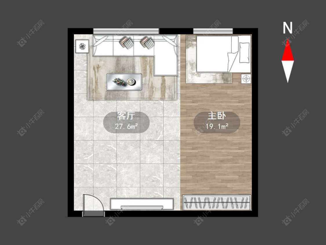 常州百兴华府一期在售二手房源户型图_小牛看房