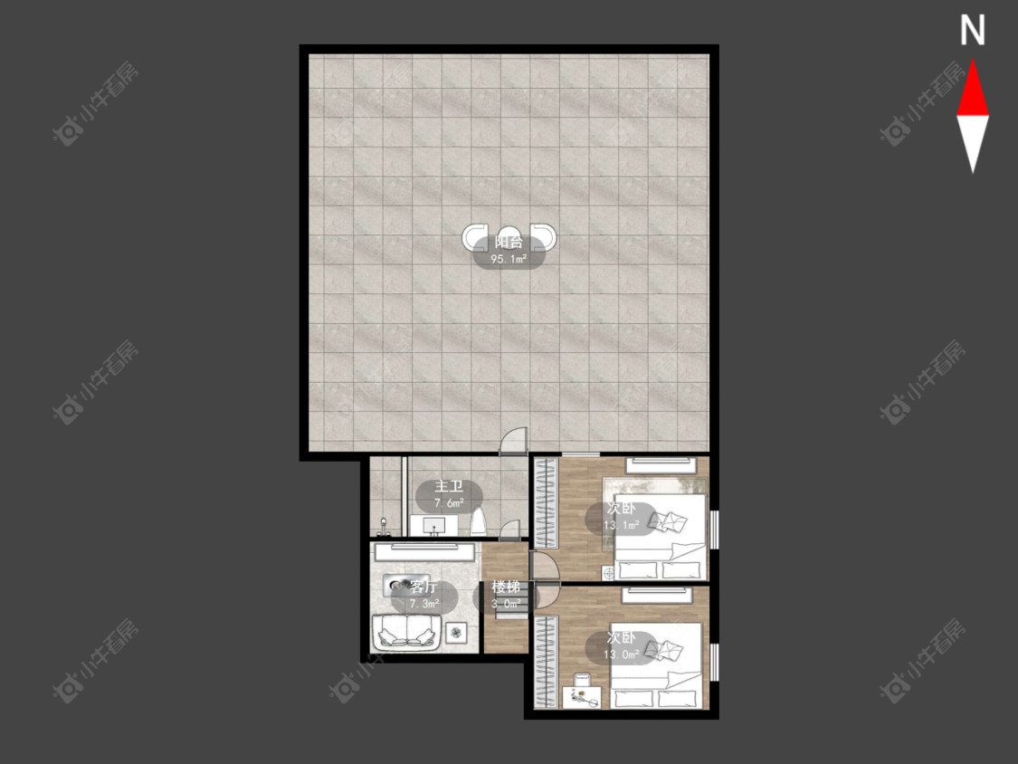 常州新市路在售二手房源户型图_小牛看房