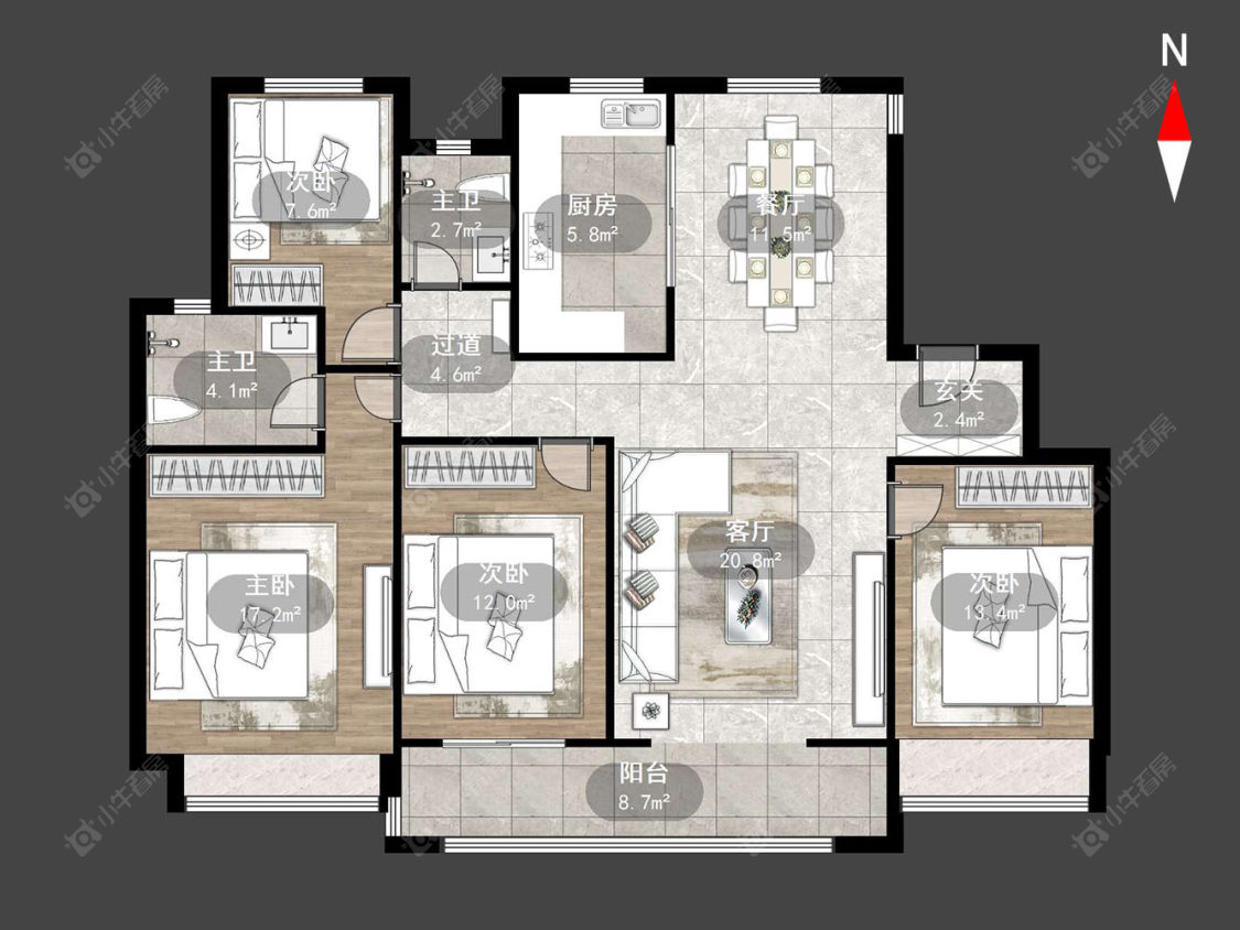 桃李东方房源户型图 常州桃李东方在售二手房源户型图_小牛看房