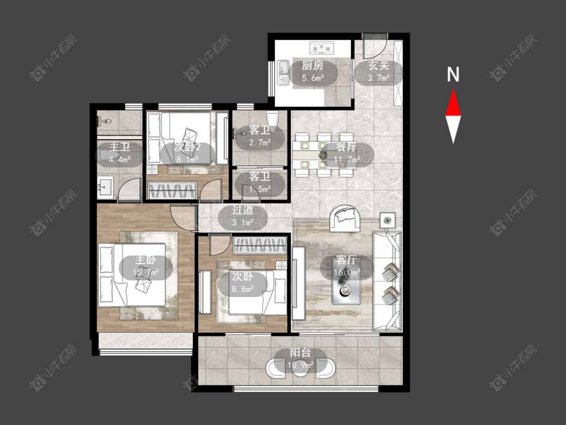 碧桂园壹号天禧房源户型图 常州碧桂园壹号天禧在售二手房源户型图_小牛看房