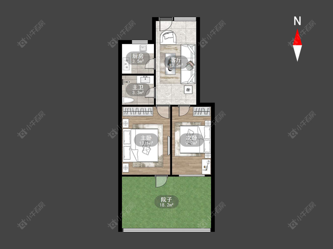 常州广成路小区老区在售二手房房源户型图_小牛看房