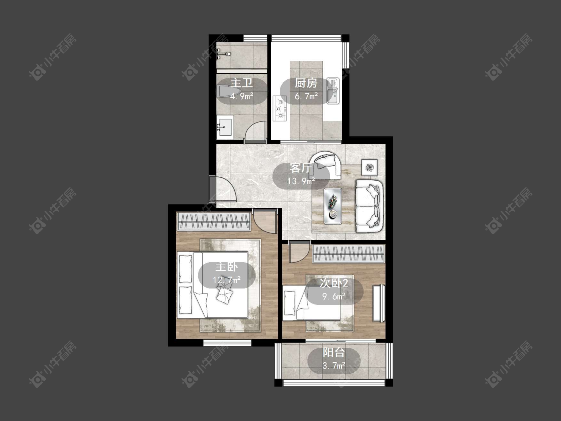 丹阳万善园一村在售二手房源户型图_小牛看房