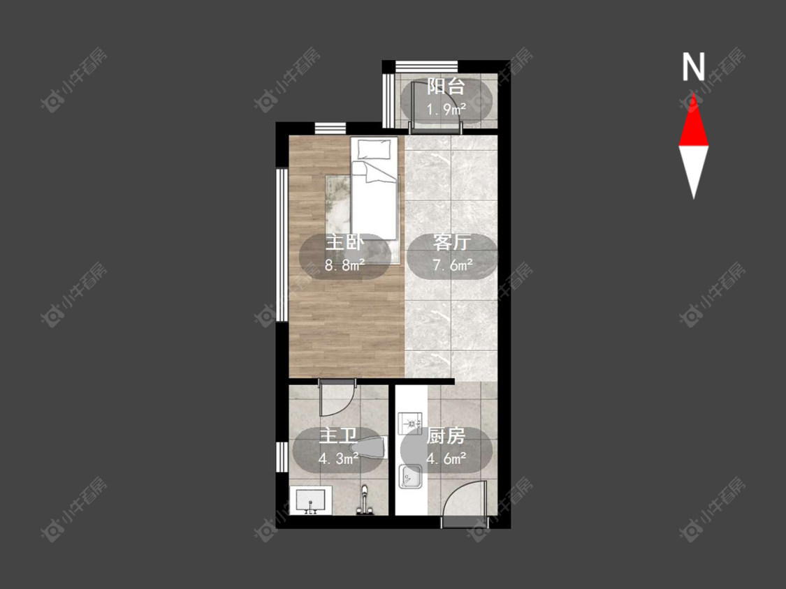 常州燕阳花园在售二手房源户型图_小牛看房