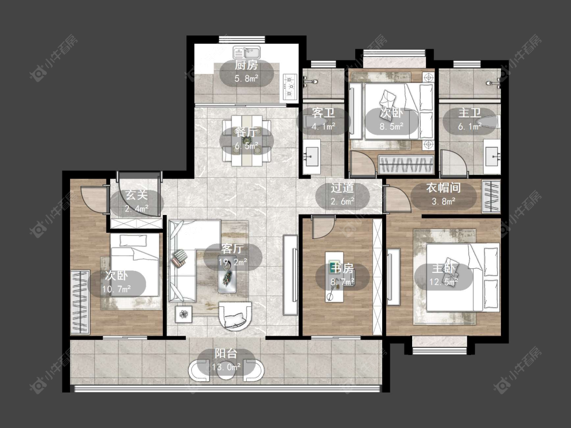 丹阳凤林府在售二手房源户型图_小牛看房