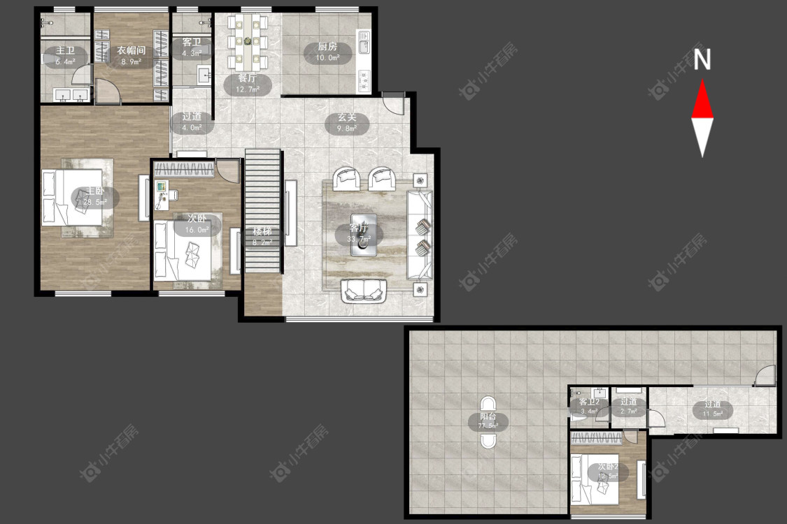常州中梁首府壹号在售二手房源户型图_小牛看房