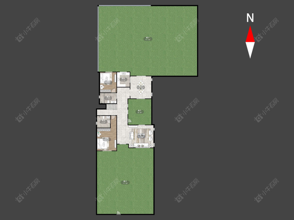 尧塘公路花园房源户型图 常州尧塘公路花园在售二手房源户型图_小牛看房