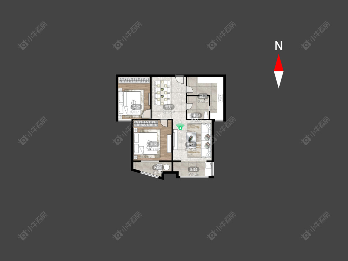 常州香江华廷花园在售二手房_小牛看房