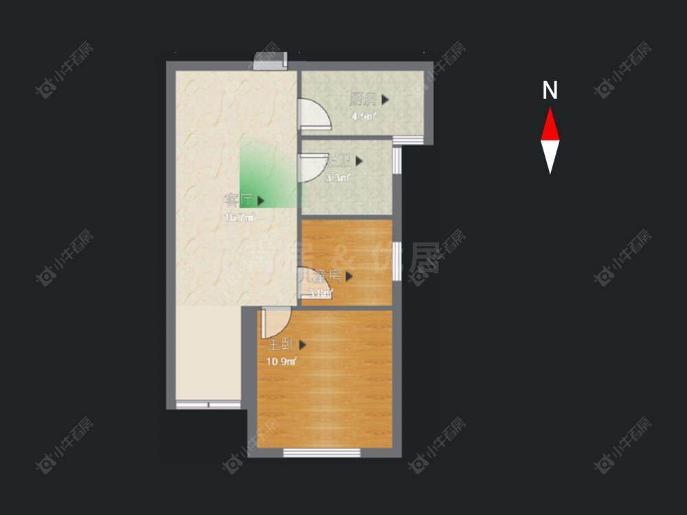 常州凯尔锋度在售二手房房源户型图_小牛看房