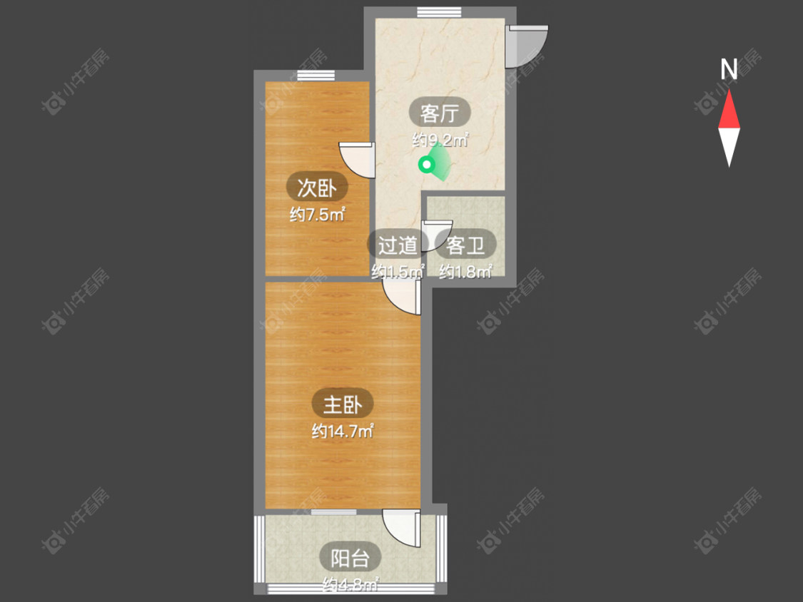 常州河苑东村在售二手房源户型图_小牛看房
