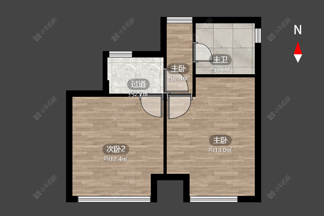 常州新城域二期在售二手房源户型图_小牛看房