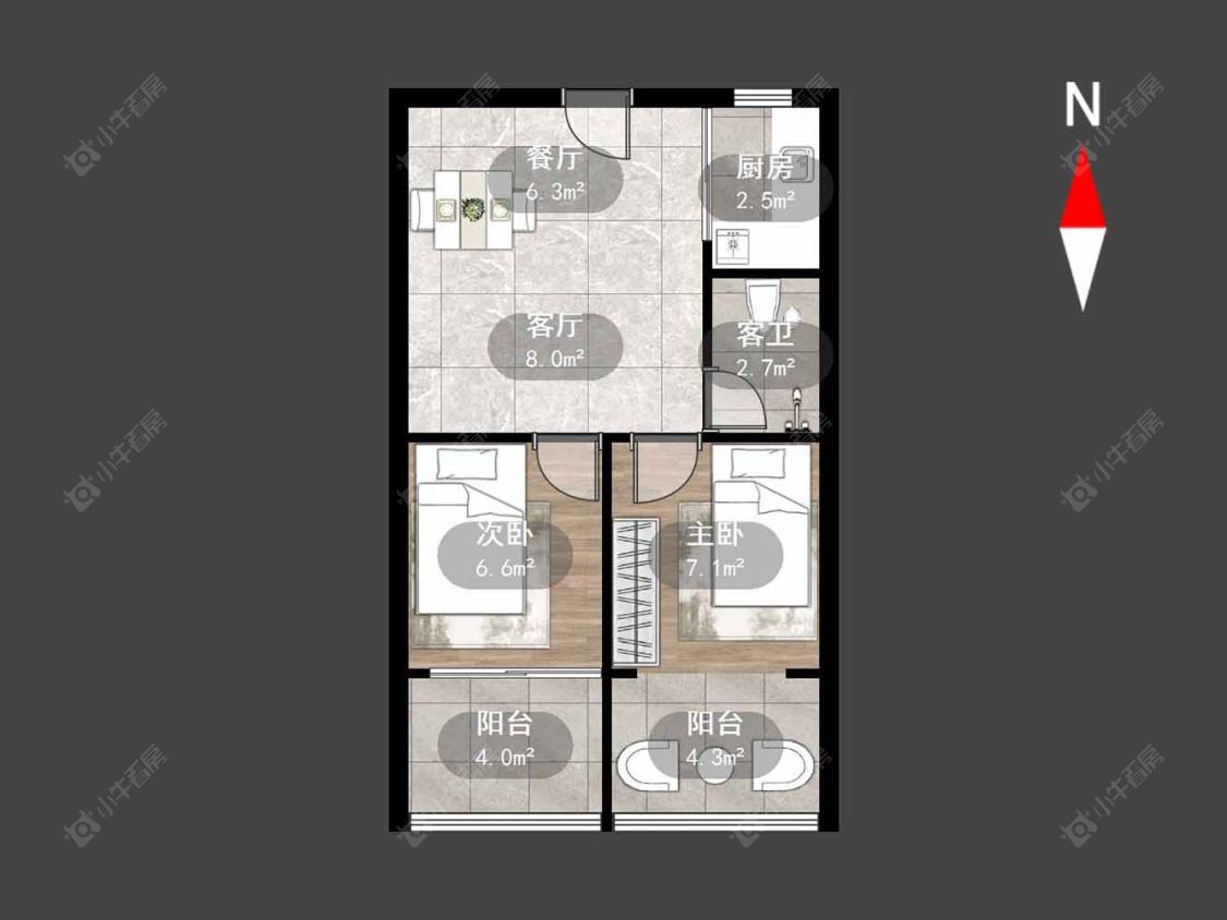 常州万泽大厦在售二手房源户型图_小牛看房