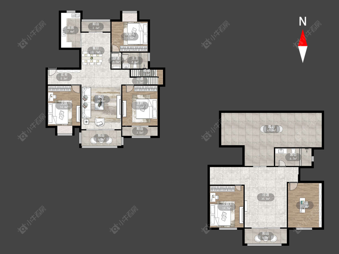 常州陈渡新苑在售二手房源户型图_小牛看房