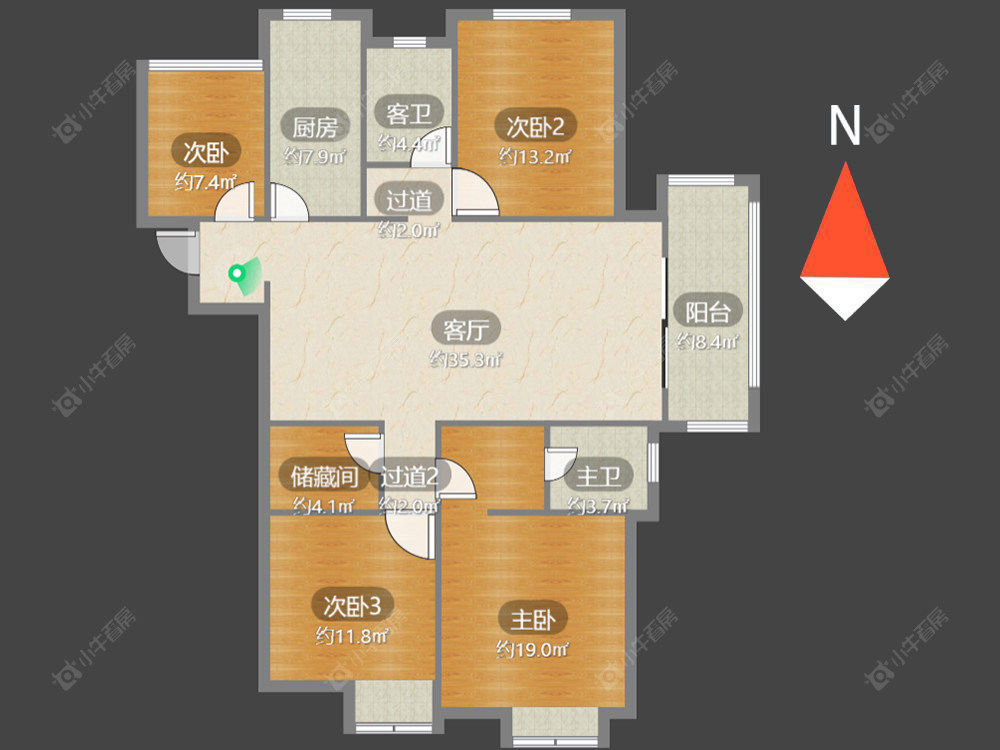 常州绿地峰云汇在售二手房源_小牛看房