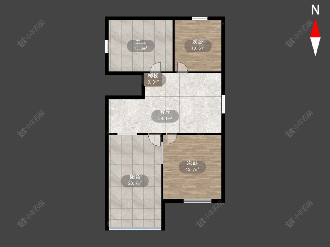 常州芦墅广景苑在售二手房源户型图_小牛看房