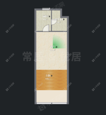 常州恒大翡翠华庭公寓租房_恒大翡翠华庭1室1厅公寓房源出租