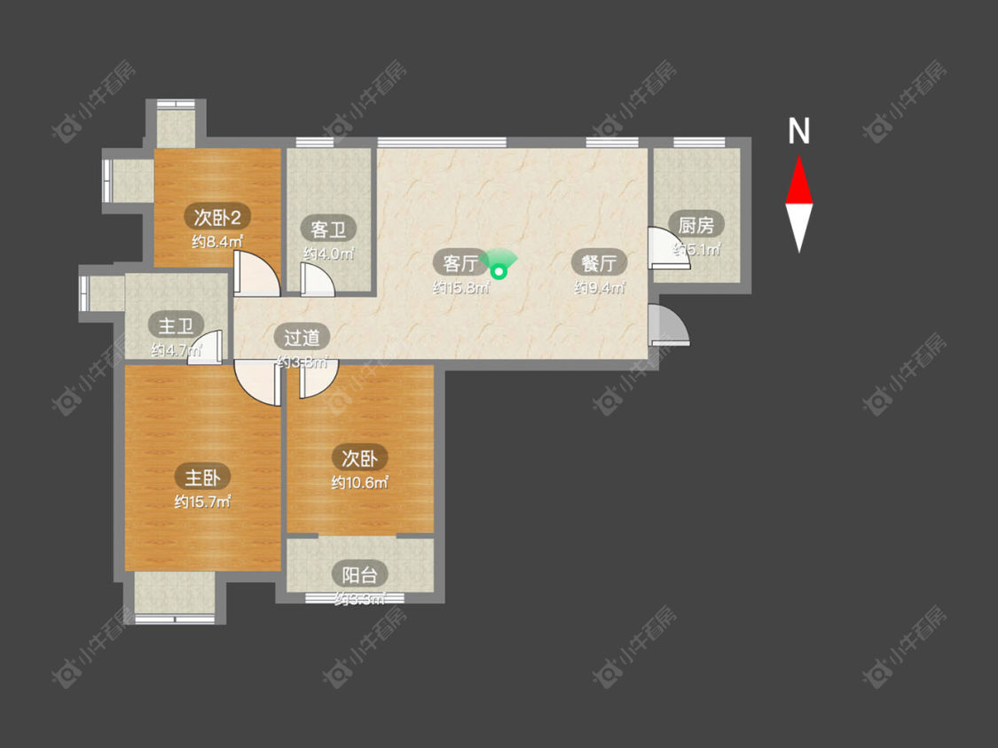 典雅花园房源户型图 常州典雅花园在售二手房源户型图_小牛看房
