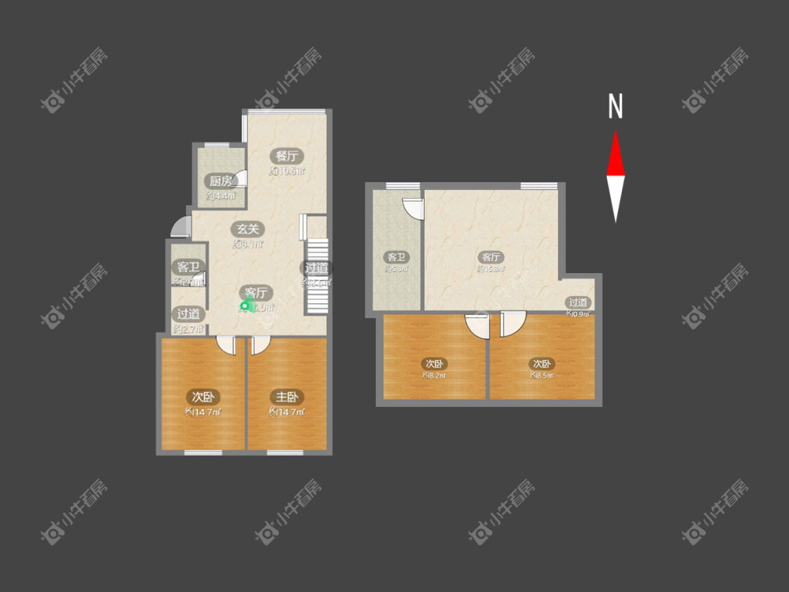 常州杨柳巷小区2室2厅1卫出租_小牛看房