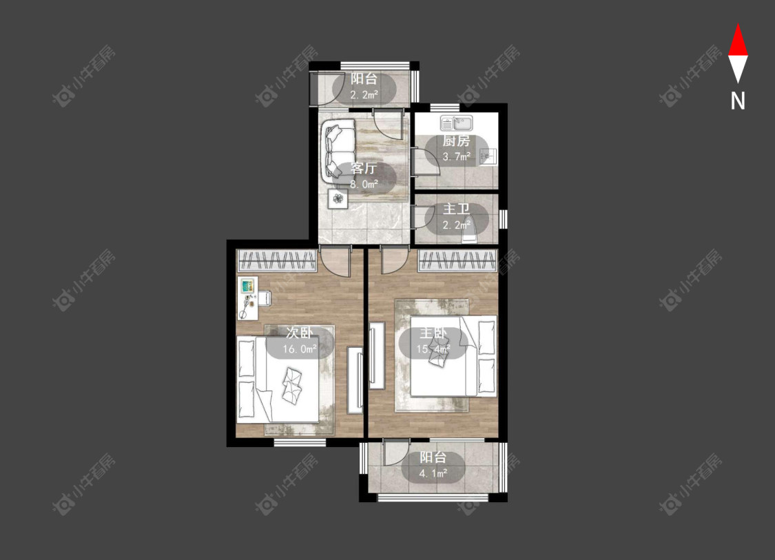 元丰巷房源户型图 常州元丰巷在售二手房源户型图_小牛看房