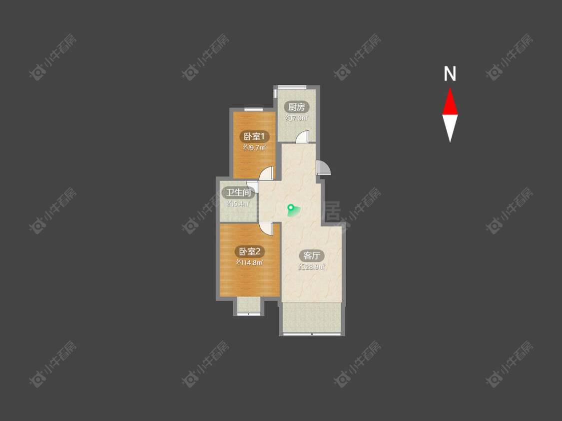 常州陈渡新苑在售二手房源户型图_小牛看房