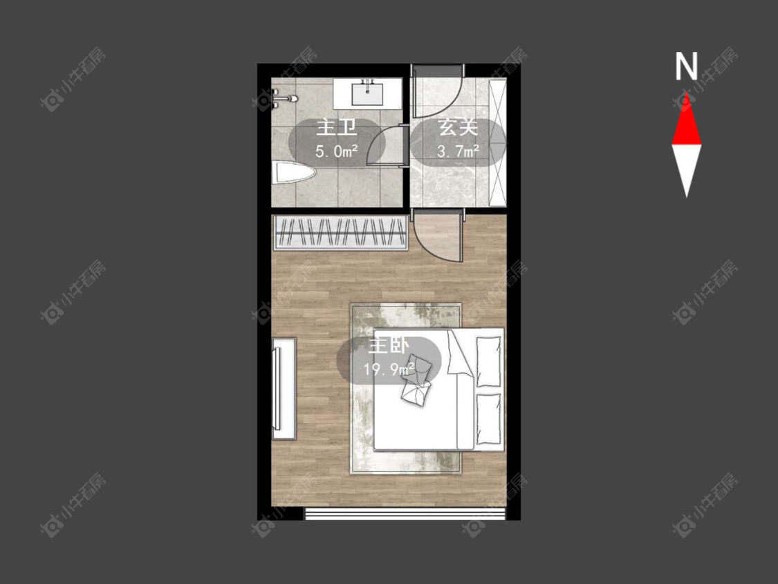 常州天禄商务广场在售二手房源户型图_小牛看房