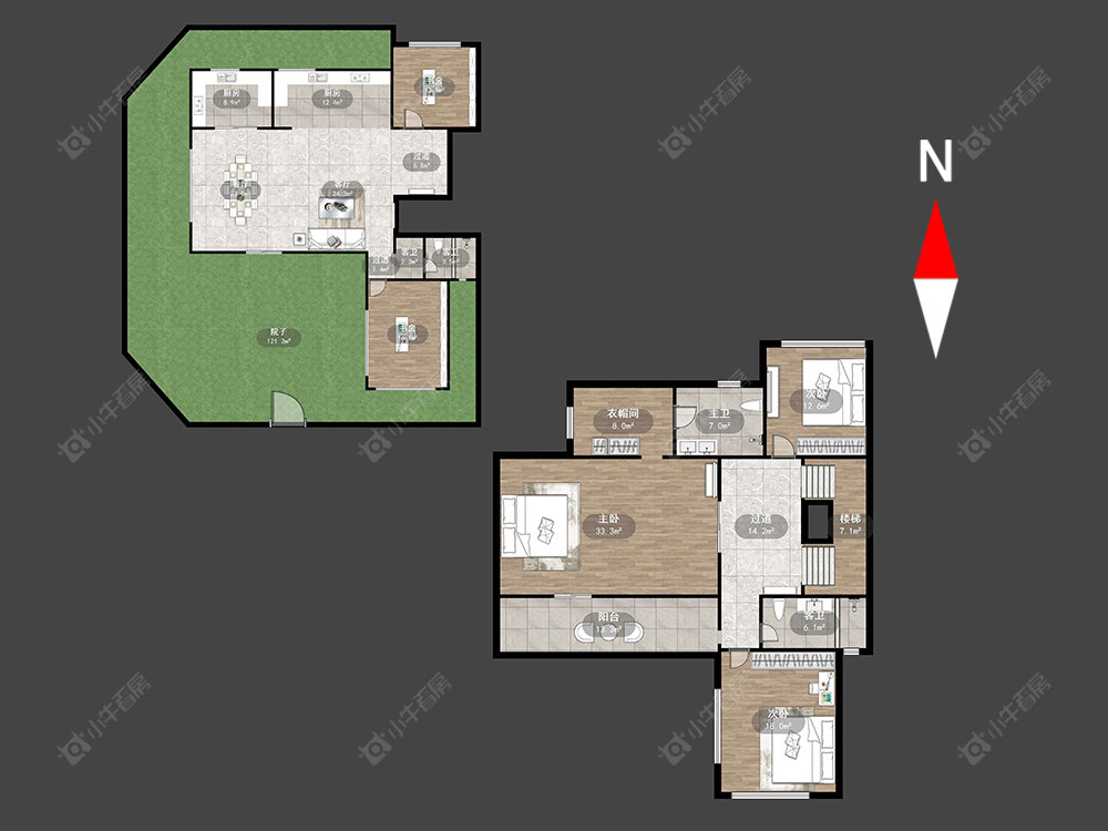绿城江南里房源户型图 常州绿城江南里在售二手房源户型图_小牛看房