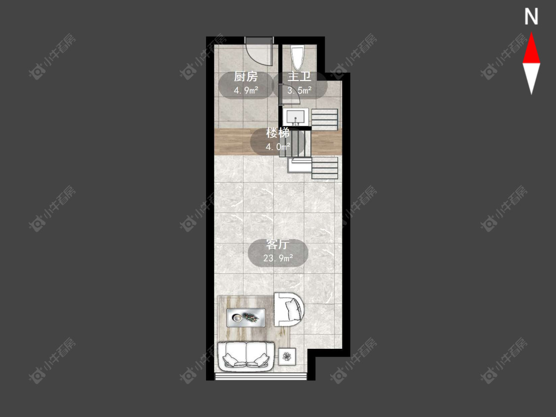 运河天地房源户型图 常州运河天地在售二手房源户型图_小牛看房