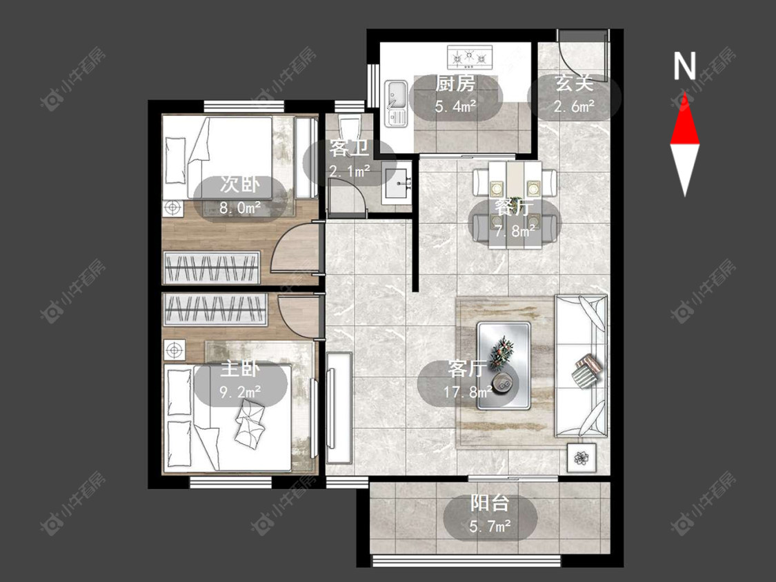 常州山水雅居在售二手房源户型图_小牛看房