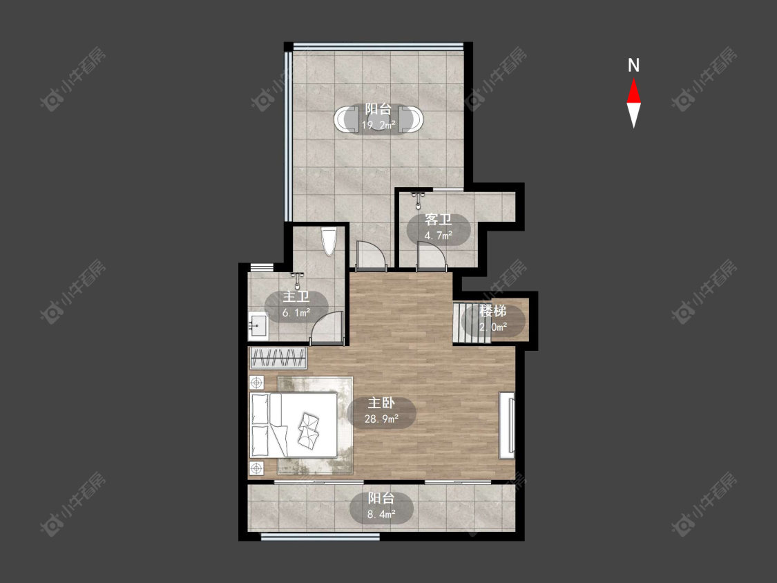 常州奥山悦湖新著在售二手房源户型图_小牛看房