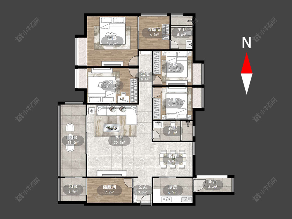 天豪大厦房源户型图 常州天豪大厦在售二手房源户型图_小牛看房