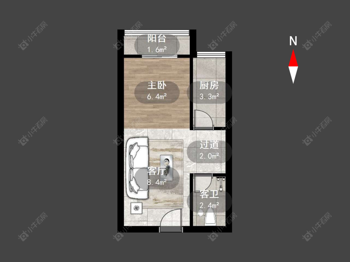 常州盛世名门在售二手房房源户型图_小牛看房