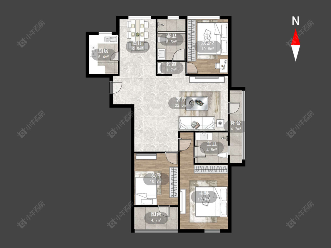 常州上书房在售二手房源户型图_小牛看房