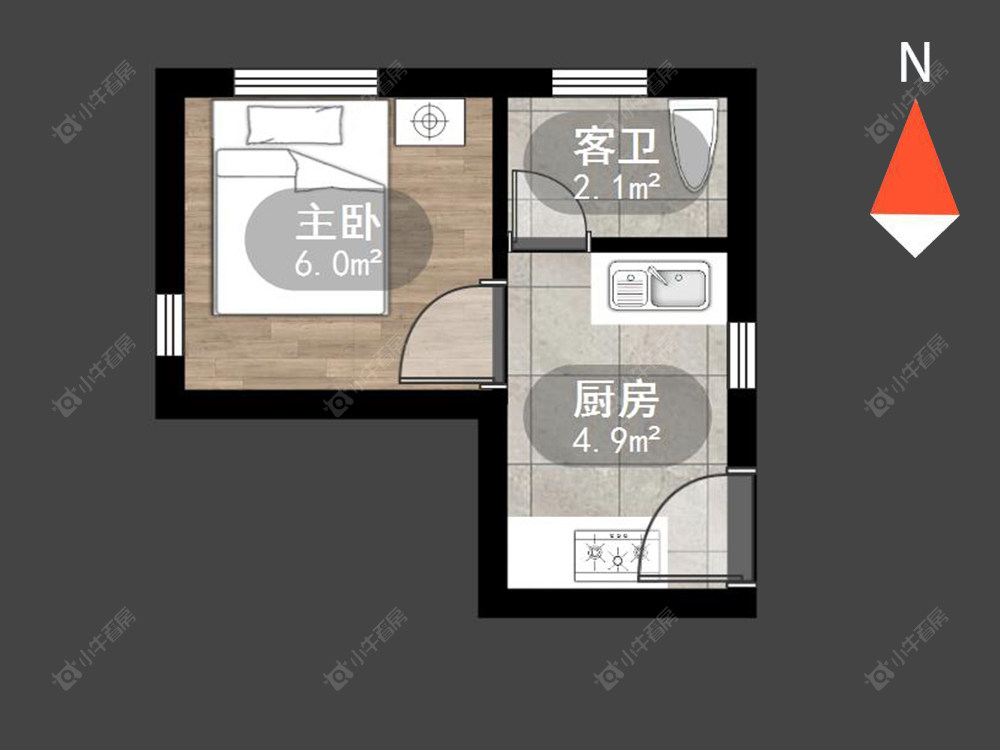 常州香江康桥在售二手房房源户型图_小牛看房