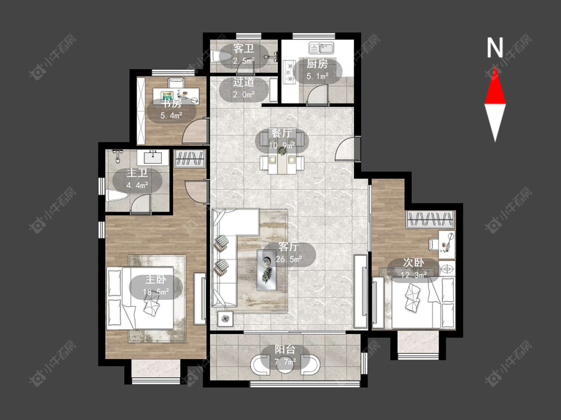 路劲雅居乐城市万象房源户型图 常州路劲雅居乐城市万象在售二手房源户型图_小牛看房