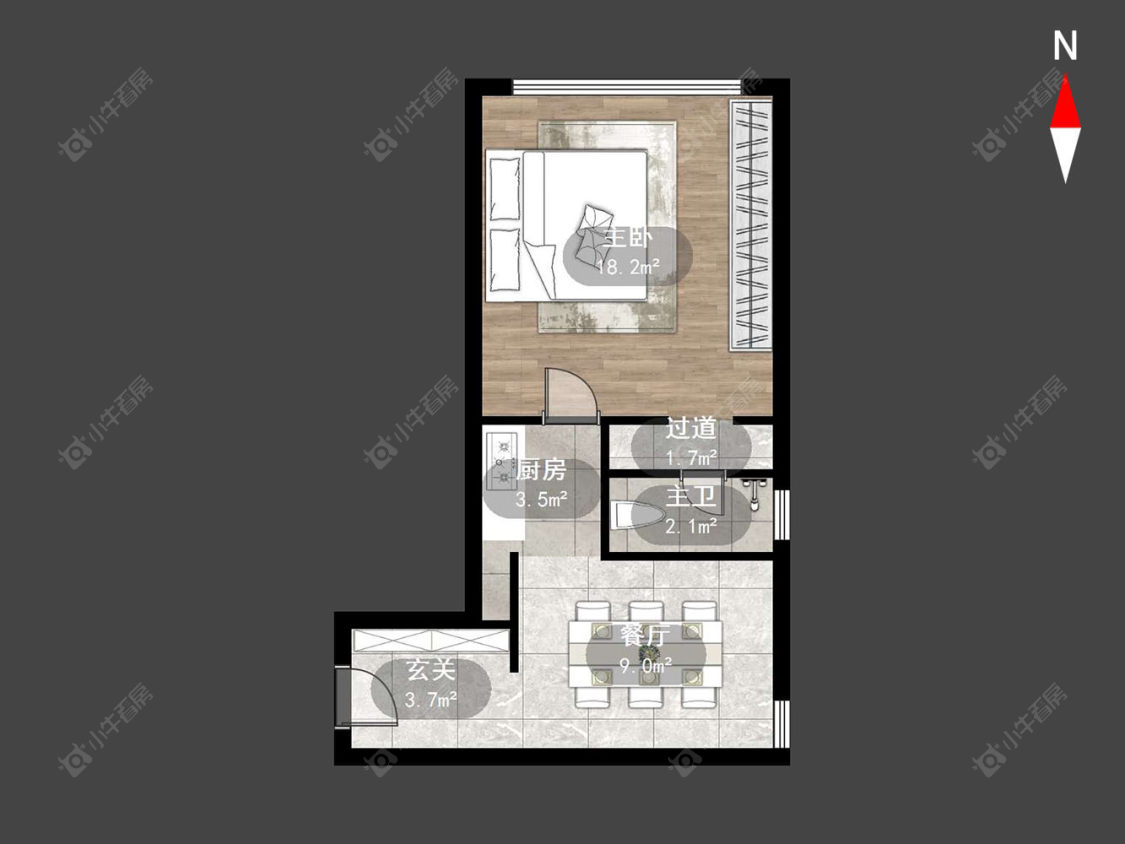 宝龙城市广场房源户型图 常州宝龙城市广场在售二手房源户型图_小牛看房