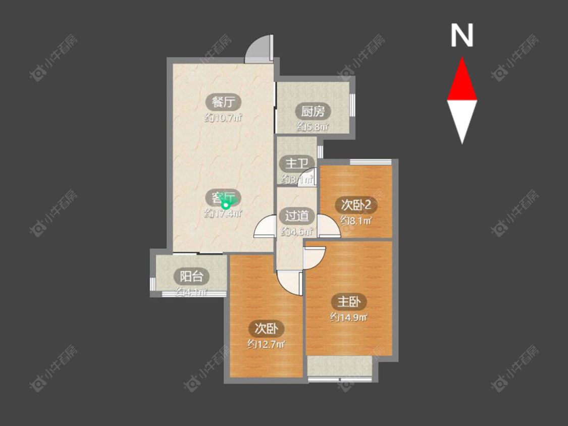 绿都万和城七区房源户型图 常州绿都万和城七区在售二手房源户型图_小牛看房