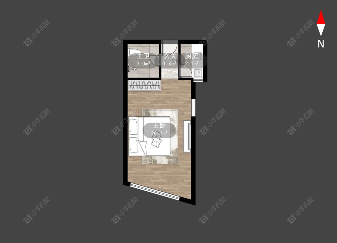 常州新天地商业广场在售二手房源户型图_小牛看房