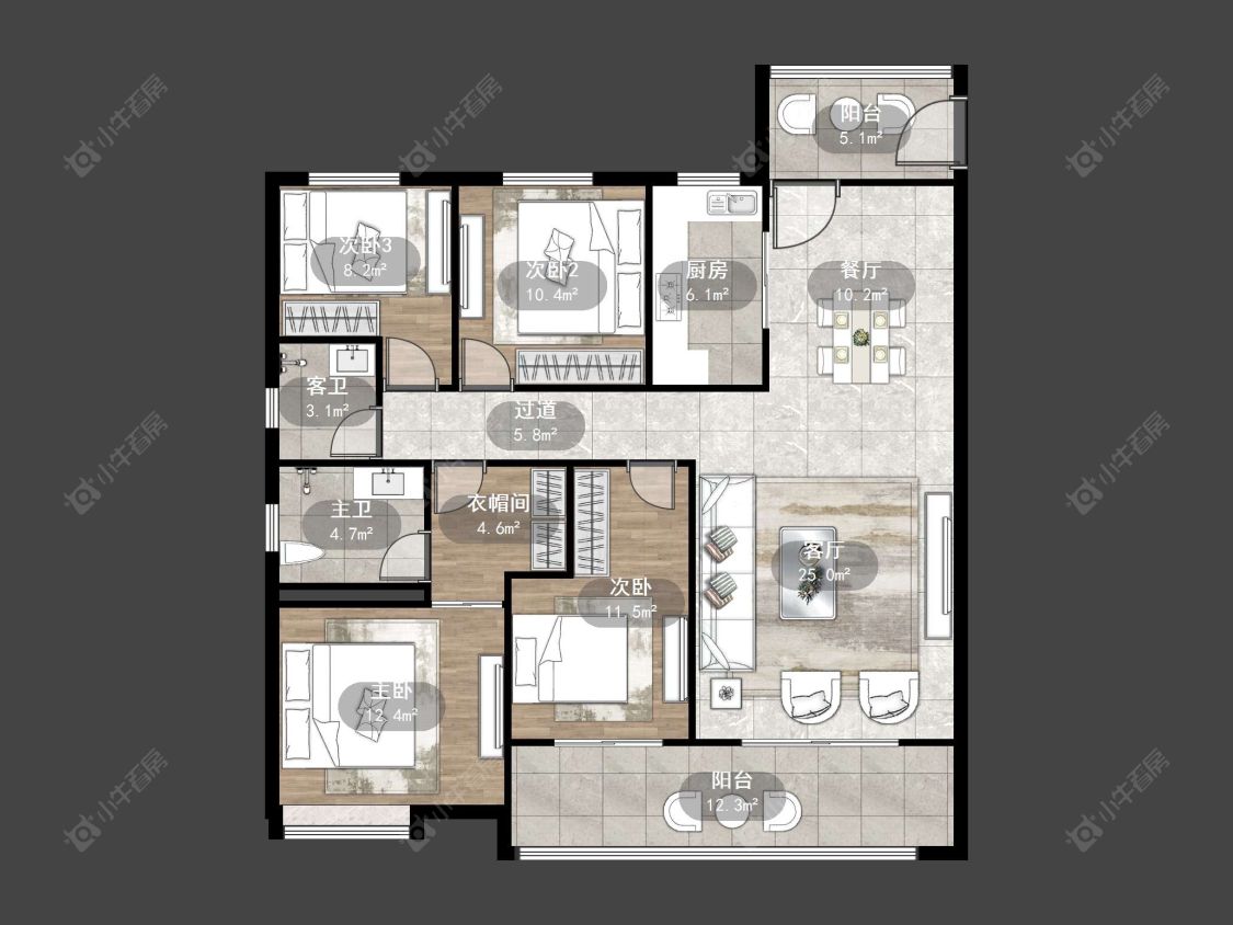 中南熙悦城中南二期房源户型图 丹阳中南熙悦城中南二期在售二手房源户型图_小牛看房