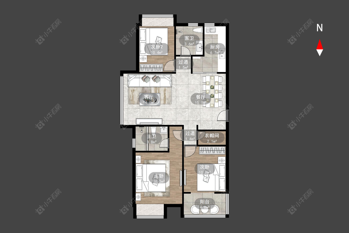 紫缘公寓房源户型图 常州紫缘公寓在售二手房源户型图_小牛看房