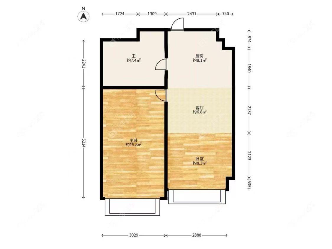 富都公馆房源室内图 常州富都公馆在租房源室内图_小牛看房
