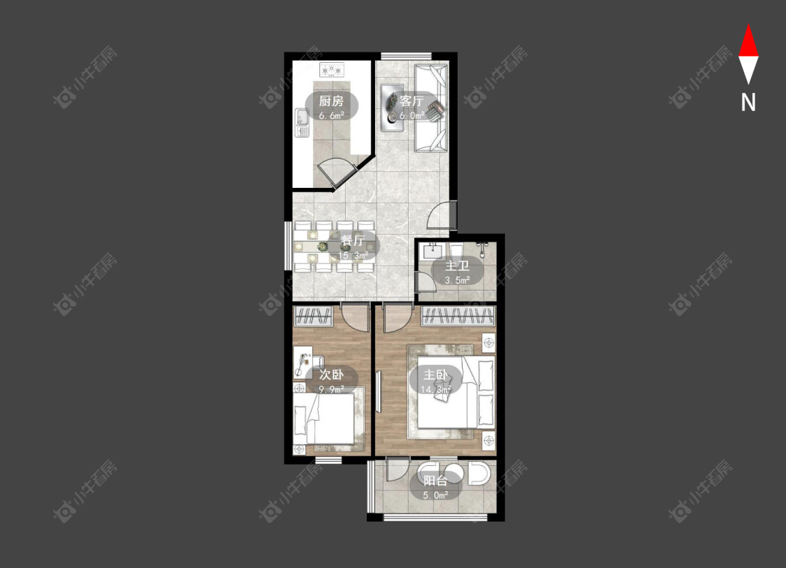 常州劳动新村南区在售二手房房源户型图_小牛看房