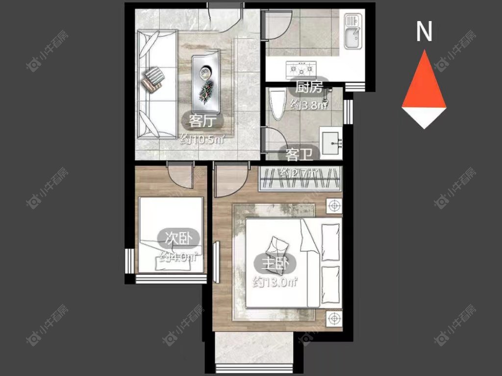 名仕佳园房源户型图 常州名仕佳园在租房源户型图_小牛看房