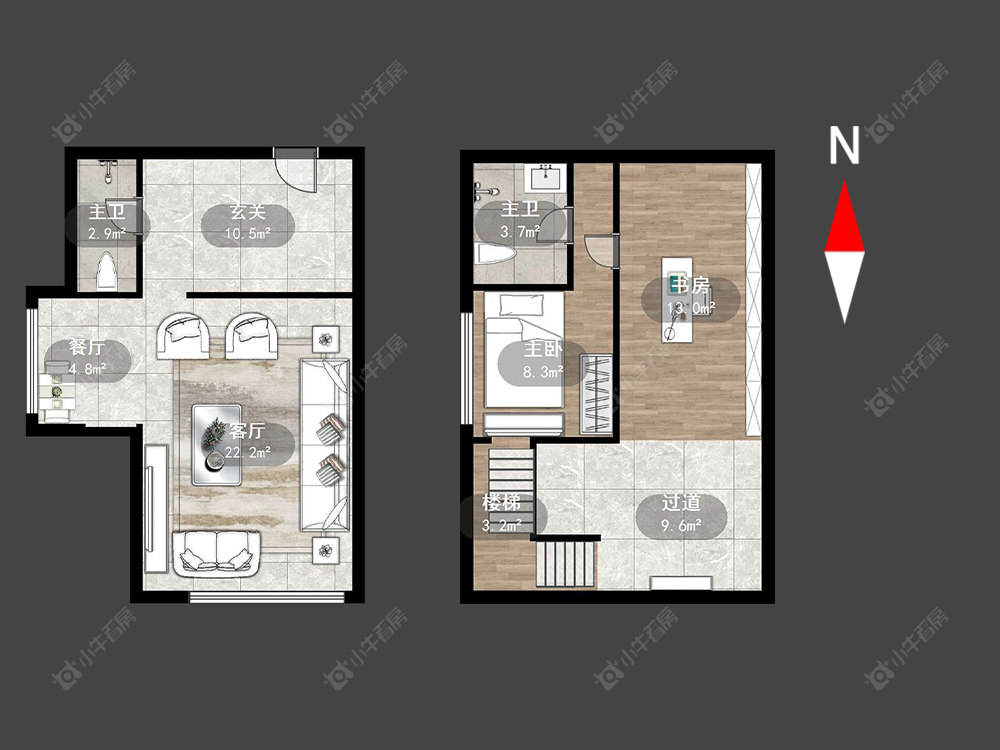 常州新城公馆综合楼在售二手房源户型图_小牛看房