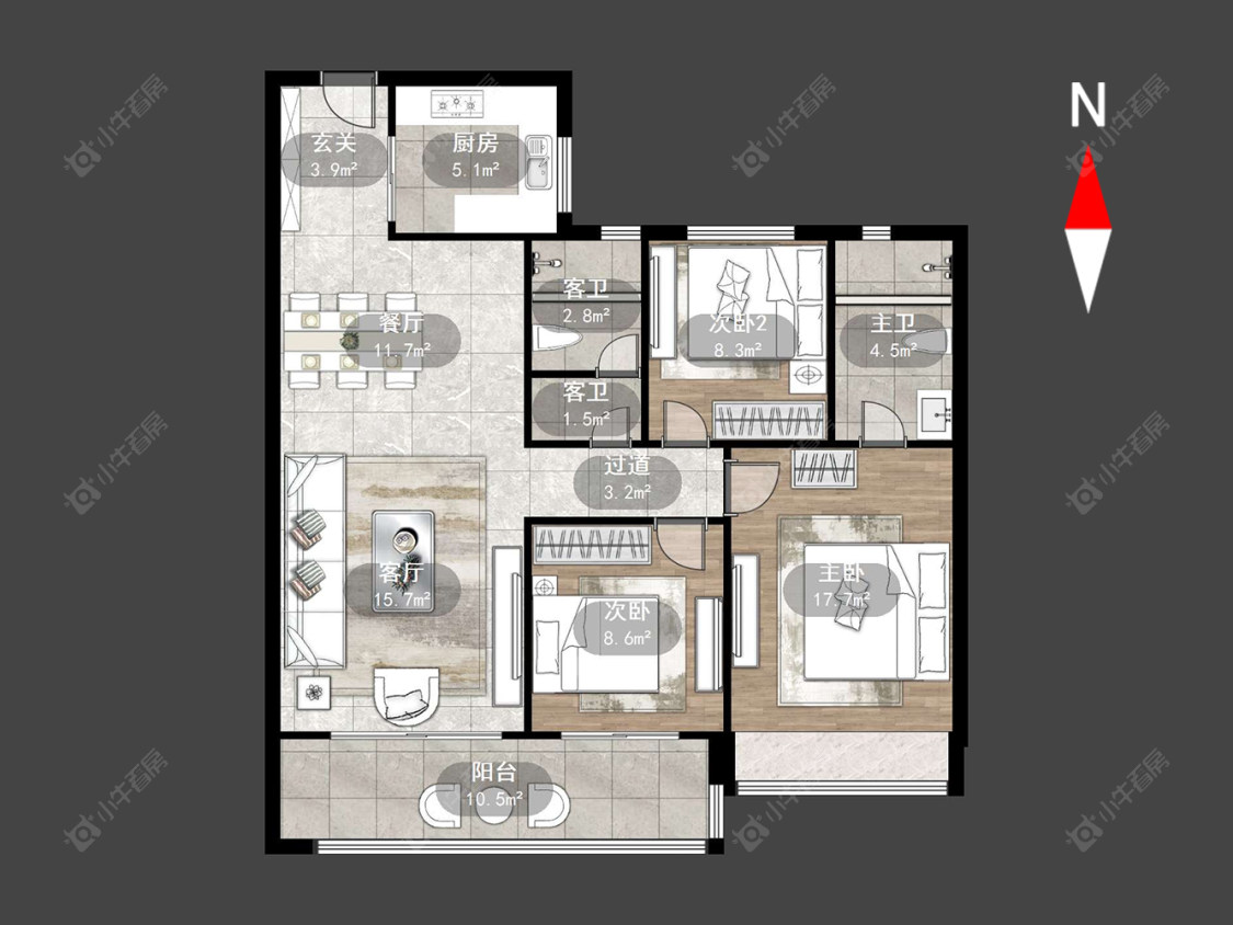 碧桂园壹号天禧房源户型图 常州碧桂园壹号天禧在售二手房源户型图_小牛看房