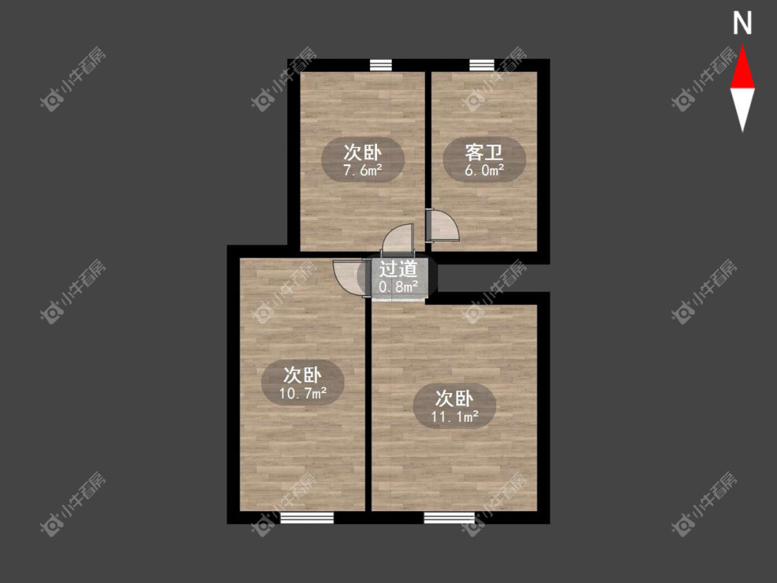 常州玉带路在租房源户型图_小牛看房