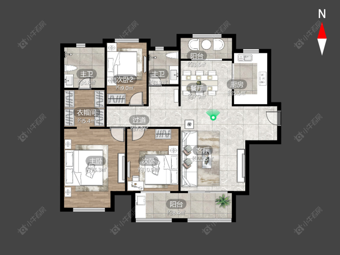 常州公园壹号三期在售二手房_小牛看房