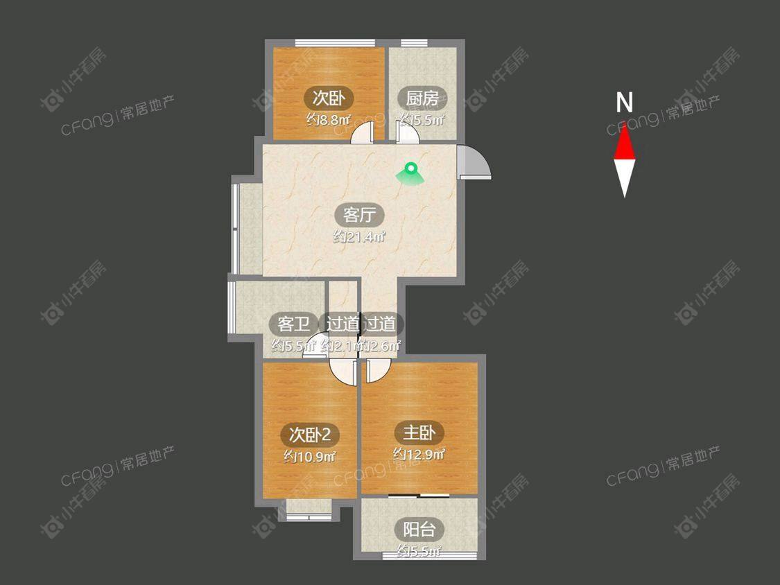 常州福地聚龙苑租房_福地聚龙苑3室2厅房源出租
