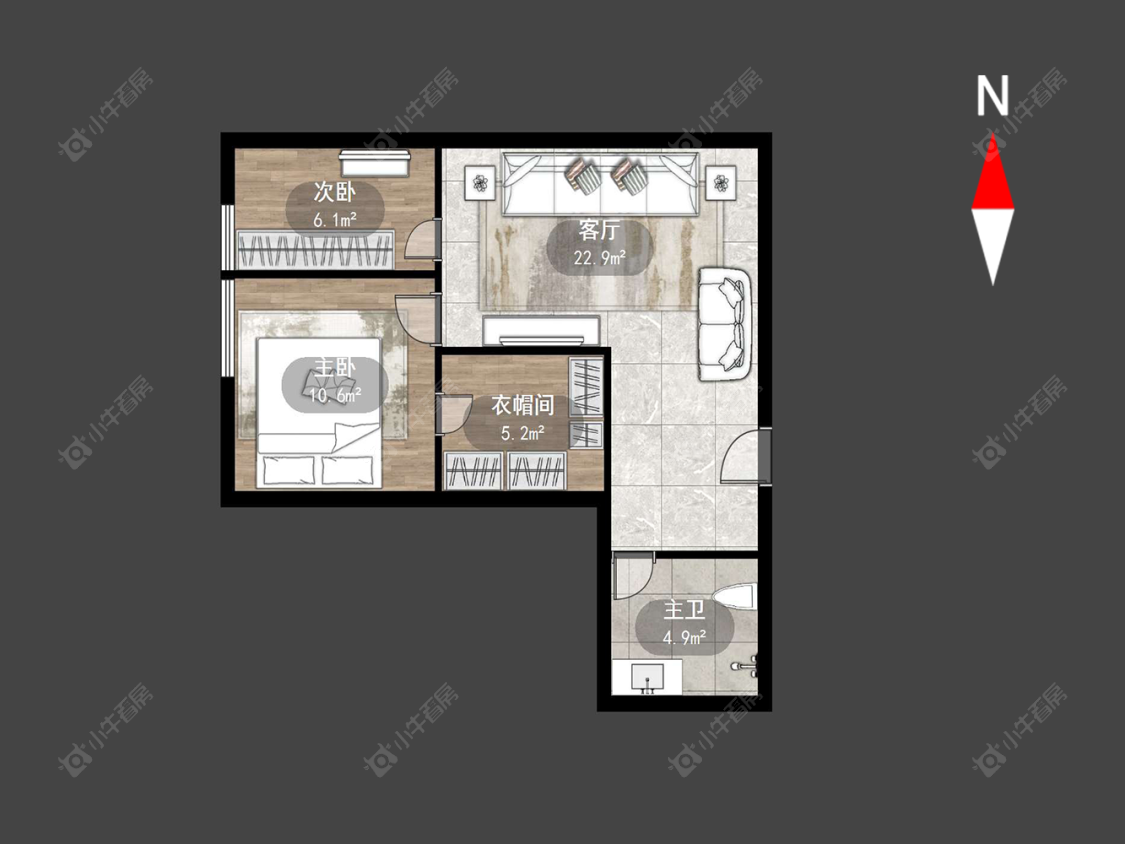 常州典雅商业广场在售二手房源户型图_小牛看房