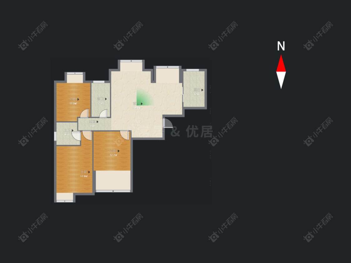 常州天隽峰在售二手房源户型图_小牛看房